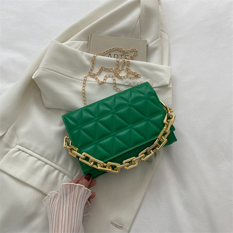 Colorful Simple Chain Shoulder Bag