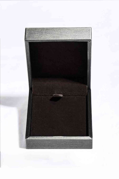 Sundial Teardrop Pendant 925 Sterling Silver Necklace (2 Carats)