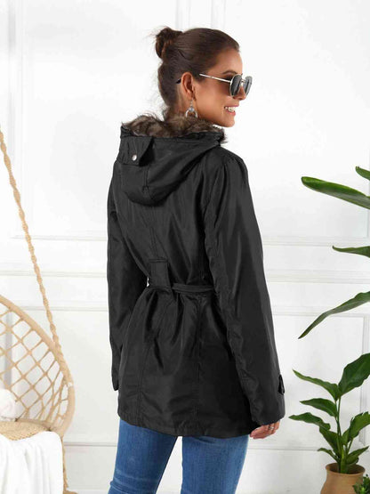 Full Size Hooded Jacket with Detachable Liner (Three-Way Wear)